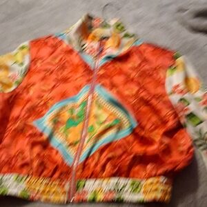 Forever 21 Multicolor Patterned Jacket
